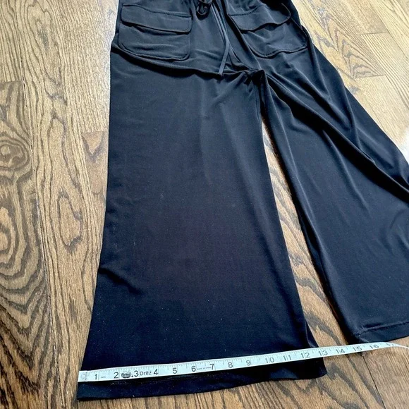 Vince‎ Camuto Black Sleeveless Wide Leg Jumpsuit Pantsuit - Picture 10 of 16